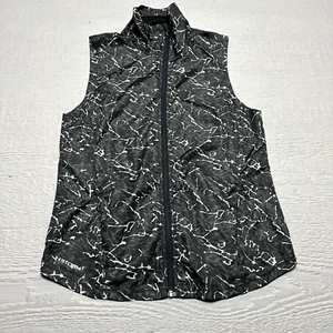 Under Armour Storm Vest Womens Small Black Full Zip Running Reflective Outdoor - Picture 1 of 18