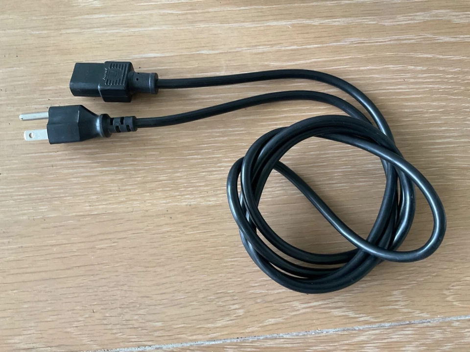 Longwell Three Prong Power Supply Cord 300V E55333, 6 feet - Image 1 of 1