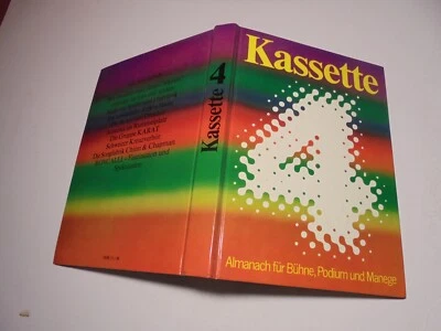 1980 buch KASSETTE 4 Circus Geschichte UdSSR Schweiz RONCALLI Delphin Dressur - Bild 1 von 4