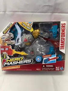 Transformers Hero Mashers Electronic Grimlock Action Figure Toy Hasbro Light Up - Picture 1 of 11