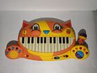 B Toys Meowsic Toy Piano, Children's Keyboard Cat Piano With Toy Microphone
