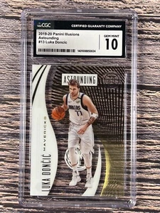 2019-20 panini illusions luka doncic astounding #13 CGC GEM MINT 10! - Picture 1 of 2
