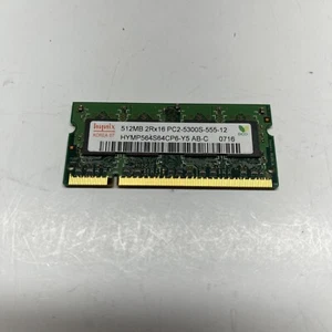Memory Hynix 5300S 512MB Laptop PC RAM DDR2 2RX16 HYMP564S64CP6-Y5 - Picture 1 of 2