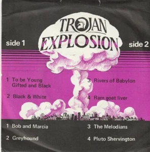 BOB & MARCIA / MELODIANS / PLUTO SHERVINTON Trojan TMX classic reggae 4 track EP - Imagen 1 de 2
