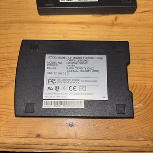 3.5 Micro Flexible Disk Drive , Mitsubishi, Lot Of 2 , Untested. Come As You See - Picture 1 of 5