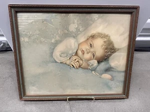 Vintage Annie Benson Muller Art Print “Heaven’s Gift", 14 X 11" Vivitone Chicago - Picture 1 of 6