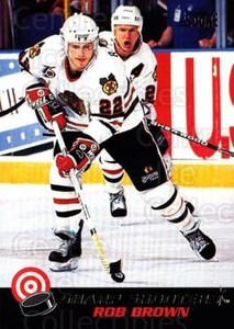 1992-93 Score Sharp Shooters Canadian #22 Rob Brown