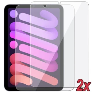 2x 9H Schutzglas iPad Mini 7 (A17 Pro) 2024/ Mini 6 2021 Hartglas Full-Screen - Bild 1 von 5