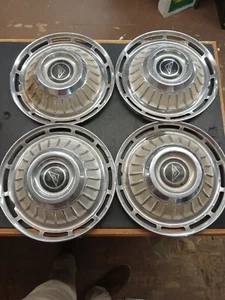 Used GM Single 13" Hub Cap Wheel Cover 1962 Chevrolet Corvair (set Of 4) - Picture 1 of 12