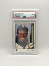 1989 UPPER DECK KEN GRIFFEY JR. #1 STAR ROOKIE PSA 9 (Fresh Slab)