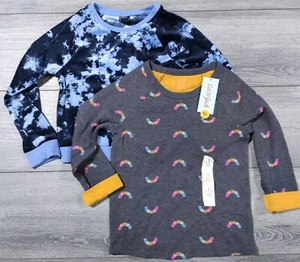Boys Small 6-6X Art Class Tie Dye Long Sleeve Sweater Cat & Jack Rainbow Shirt - Picture 1 of 4