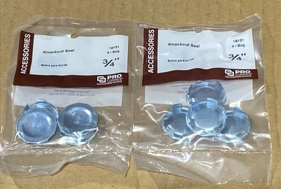 Qty.8, Sigma Pro Connex 3/4" Knockout Seal 18151 New - Image 1 of 4