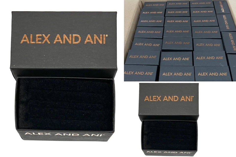 50 Brand New Alex and Ani Black Bracelet Gift Boxes - Image 1 of 1