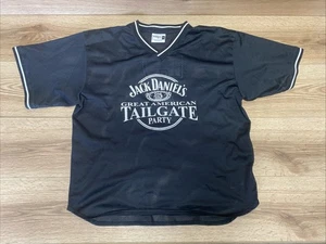 JACK DANIELS No 7 Great American Tailgate Party Mesh Jersey Shirt Schwarz XL Party - Bild 1 von 5