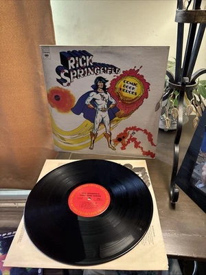 Rick Springfield  Comic Book Heroes  LP 1973 Vinyl KC 32704 Nm #lond - Image 1 of 4
