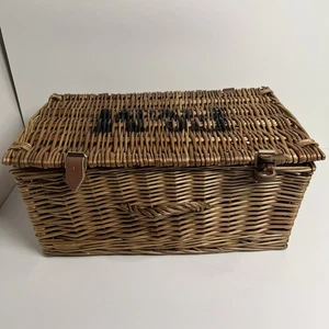 Fortnum And Mason Wicker Basket - Picture 1 of 9