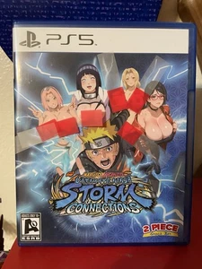 Custom 1/1 Naruto Ultimate Ninja Storm Connections Ps5 Cover (Game Not Included) - Picture 1 of 3