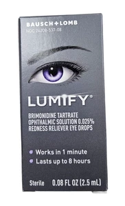 Reliever Eye Drops, Redn ess for Whiter & Brighter Looking Eyes (2.5 Ml) - Picture 1 of 2