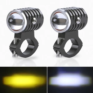 2x LED Mini Work Light Fog Driving Spot Pods Off Road Truck ATV SUV Yellow White - Bild 1 von 13