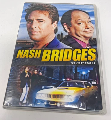 Nash Bridges: Season 1 NTSC USA Region 1 DVD Set Used Tested Works Foto 1 de 4
