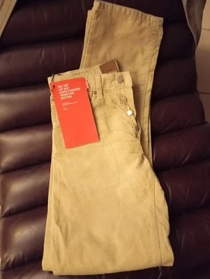 LEVI STAUSS RED TAB 551 COUPE STANDARD VELOURS COTELE  W28 (36 FR) L34 NEUF - Photo 1/4