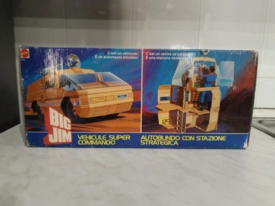 Big Jim - Command Mobile - Véhicule Super Commando -Autoblindo En Boîte NUOVO - Immagine 1 di 4
