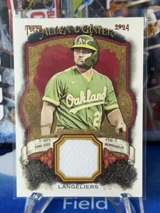 Shea Langeliers Patch 2024 Topps Allen & Ginter #AGR-SL Relics - Picture 1 of 2