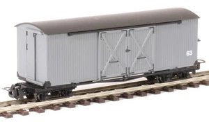 BACHMANN NARROW GAUGE 393-026 BOGIE GOODS VAN #63 NOCTON ESTATES 00-9 1:76/009 - Picture 1 of 7