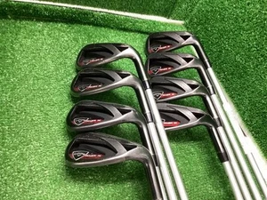 Callaway RAZR X Black Iron Set 5-P,A,S 8pcs RAZR X SERIES 60i 2012/R #BD06343 - Picture 1 of 6