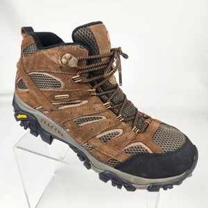 Merrell Moab 3 Mid Impermeable Hombres Botas de Senderismo Marrón Tierra Talla 12.5 - Imagen 1 de 10