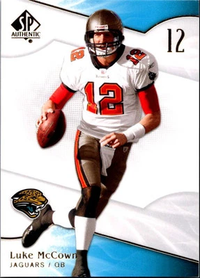 2009 SP Authentic Luke McCown Jacksonville Jaguars #86 - Image 1 of 2