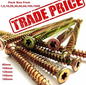 WINDOW DOOR FRAME FIXING SCREWS UPVC WOOD MASONRY CONCRETE STONE BRICK ANCHOR BW - Picture 1 of 22