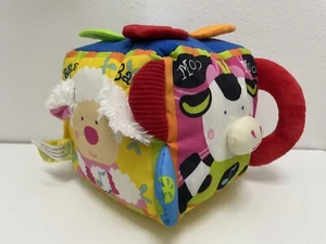 Melissa & Doug K's Kids Musical Farmyard Cube Educational Baby Toy - Picture 1 of 8