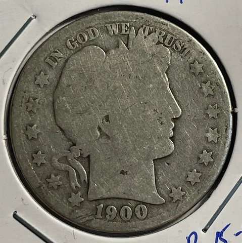1900-P  Barber Half Dollar - FREE SHIPPING - P15-26 Cover