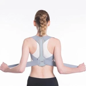 Back Support Posture Corrector Clavicle Spine Shoulder Support Belt Back Posture - Picture 1 of 9
