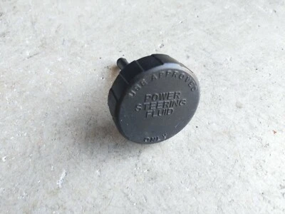 2003-2011 SAAB 9-3 BLACK POWER STEERING FLUID LID COVER Longer CAP 93 OEM - Image 1 of 2