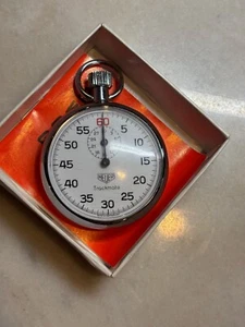 Tag HEUER TRACKMATE 60 Second Stopwatch Rare Swiss Timer #595 - Picture 1 of 3