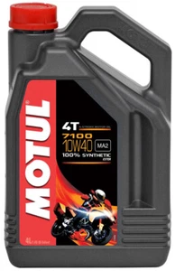 Flasche Mit 4 LT Öl Motul 7100 10W40 10W 40 - Bild 1 von 4