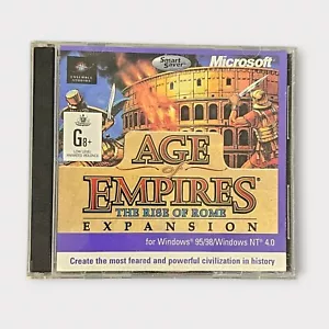 Age Of Empires The Rise Of Rome Expansion (PC CD-ROM, 1998) Real Time Strategy - Picture 1 of 3