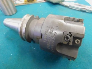 Parlec CAT40 1.0" Shell Mill Arbor with Ingersoll 3.0" Insert Mill 6K6V-03R06 - Picture 1 of 5