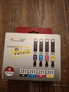 Canon CLI-251 4-Cartridge Ink Set- Canon USA Authorized Dealer! - Picture 1 of 4