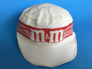 VTG M&M CANDY MARS 1988 PAINTER CAP ADVERTISING COTTON HAT PROMO VINTAGE RARE A- - Picture 1 of 7