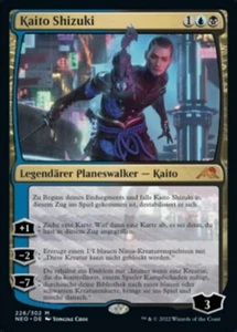 Kaito Shizuki  - KAMIGAWA Neon Dynasty -  deutsch  (nm +)  Mythic Planeswalker - Bild 1 von 1