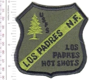 Hot Shot Wildland Fire Crew USFS California Los Padres Hotshots Nat'l Forest acu - Imagen 1 de 1