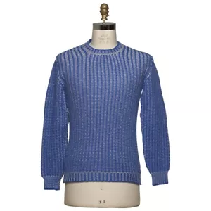 NUEVO SUÉTER KITÓN CUELLO REDONDO 100% Cachemira TALLA 40 EE. UU. 50 EU M S21M644 - Imagen 1 de 5