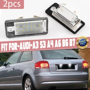 Lámpara de luz de matrícula LED para Audi A3 A4 8P S4 B6 B7 A6 4F A8 8E 4H Q7 - Imagen 1 de 16