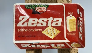 Tarjetas de juego Hoyle publicidad vintage Keebler Zesta galletas salinas nuevas en paquete - Imagen 1 de 2