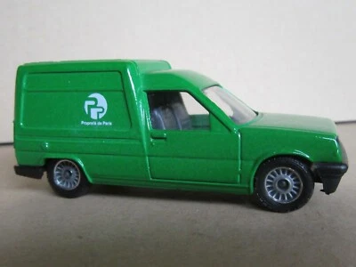 5R Rare 1988'S Solido France Renault Express PP Propreté de Paris Vert 1:43 - Photo 1/4