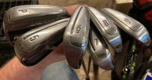 TaylorMade M6 Iron Set 5-9 and P Graphite Shaft ATMOS 5R Flex Right-Hand - Picture 1 of 8