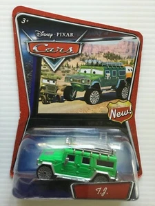 "Coche Disney Pixar 2007 exclusivo de Walmart ""Tj the Green Hummer" - Imagen 1 de 4